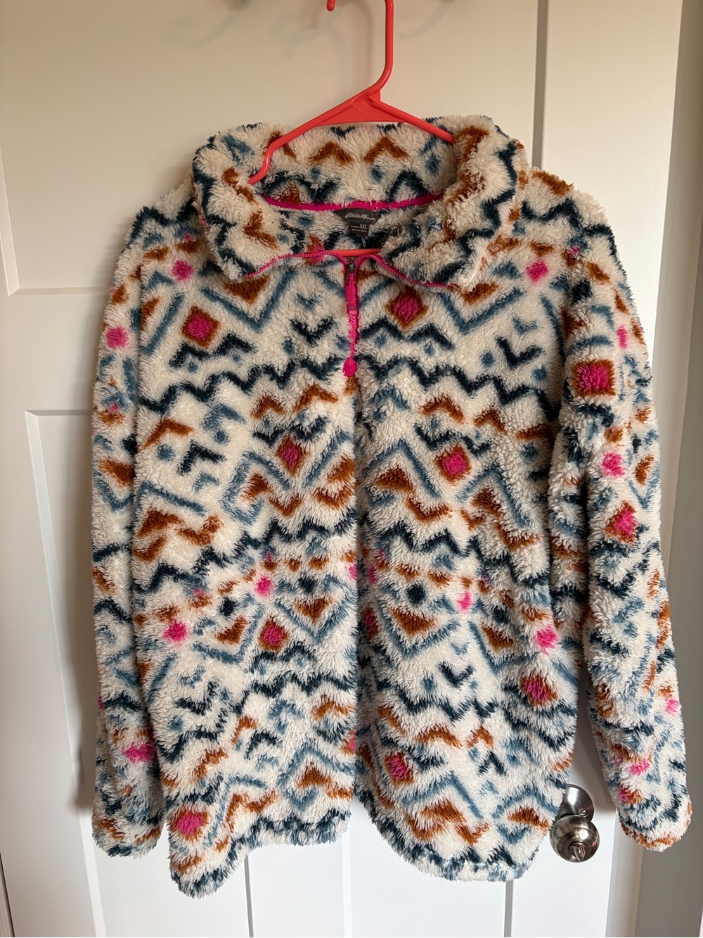 Eddie Bauer Women’s Fleece Pullover Sweater XXL